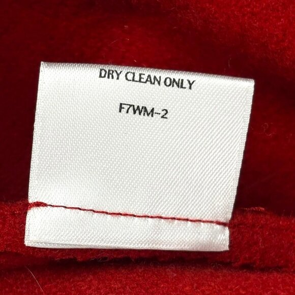 Eileen Fisher Wool Shawl Collar Coat M Minimalist Lagenlook Patch Pockets Midi - Picture 7 of 11